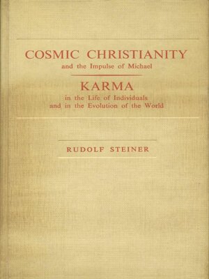 cover image of Cosmic Christianity and the Impulse of Michael